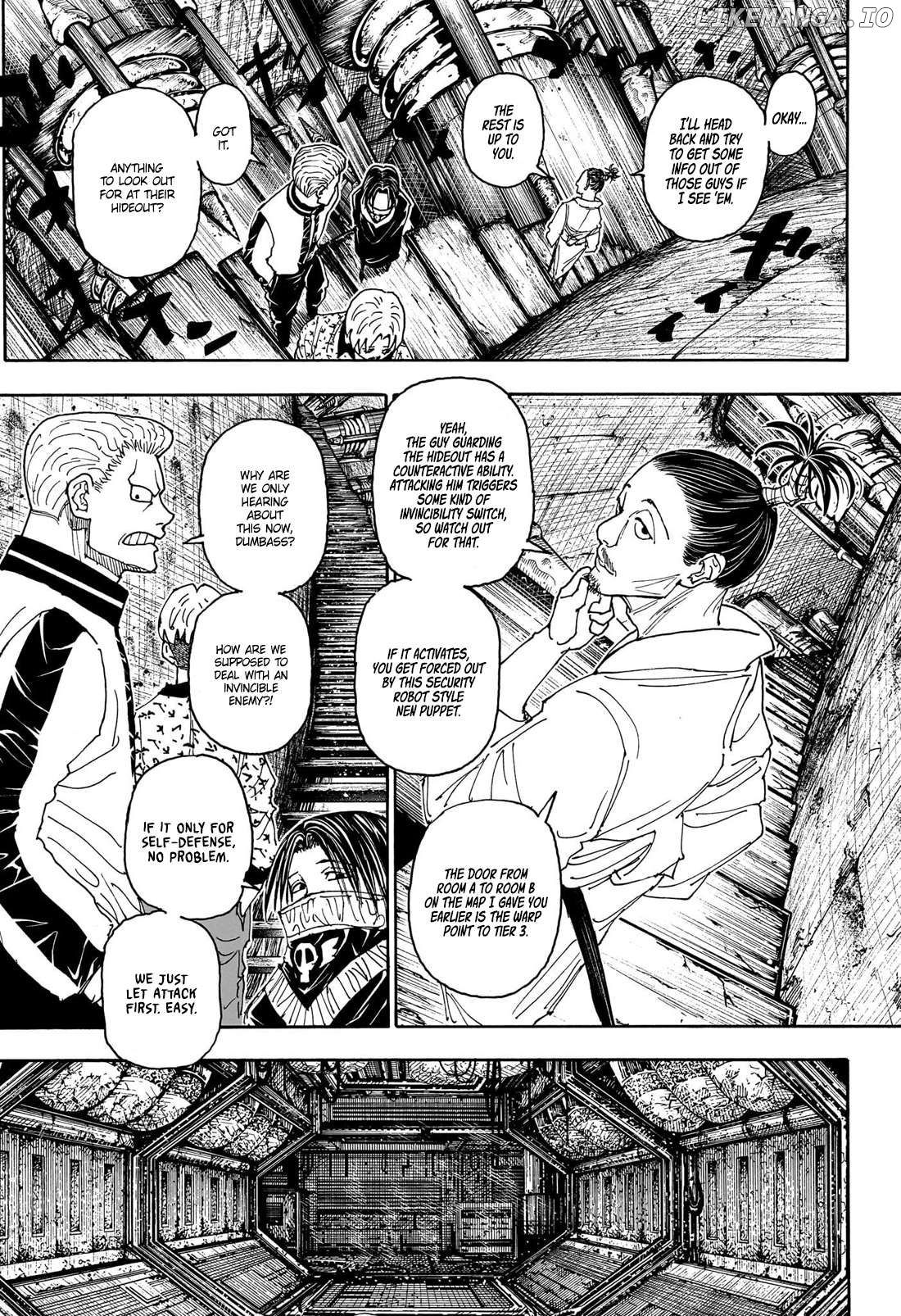 Hunter x Hunter, Chapter 406 image 05
